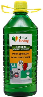 HERBAL STRATEGI Natural Fabric Wash Laundry detergent Skin & Baby Safe Non Toxic(2 L)