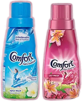 Comfort MORNING FRESH & LILLY FRESH FABRIC CONDITIONER 210ML EACH(2 x 210 ml)