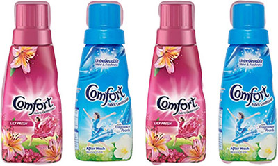 Comfort MORNING FRESH & LILLY FRESH 210ML EACH(4 x 210 ml)