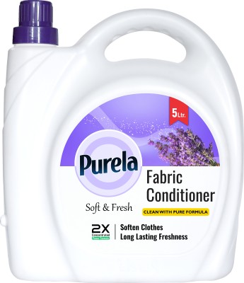 PURELA 2x Perfume Fabric Conditioner After Wash Liquid fabric Softener(5 L)