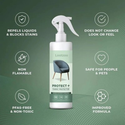 LootZoo Fabric & Carpet Protector Spray Invisible Water and Stain Repellent Formula(200 ml)