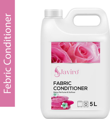 javiro Rose After Wash Liquid Fabric Softener - For Softness, Shine(5000 ml)