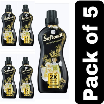Softouch After Wash 2X French Perfume Fabric Conditioner =1000 ml(5 x 200 ml)