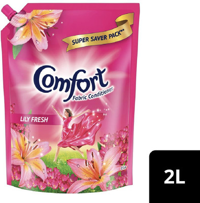 Comfort After Wash Lily Fresh Fabric Conditioner Pouch(2 L)