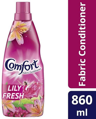 Comfort Lily Fresh Fabric Conditioner 860 mL | After Wash Liquid Fabric Softener(860 ml)