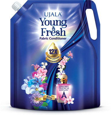 Ujala Young and Fresh | Bliss Fabric Conditioner | (French Perfume)(2 L)