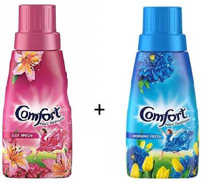 Comfort morning fresh and lilly fresh fabric conditioner 210mlx2(2 x 210 ml)