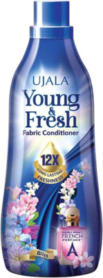 Ujala Young & fresh fabric conditioner 12X long lasting freshness [bliss] 210 ml(210 ml)