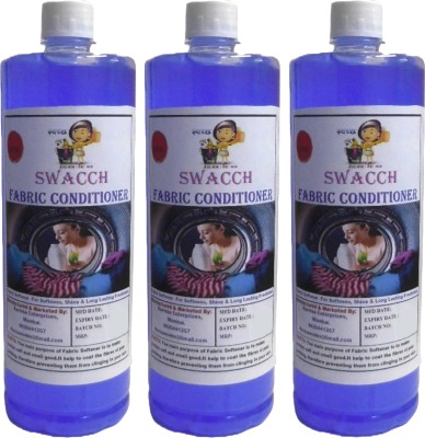 swacch Fabric Conditioner (1 Litre)(Pack of 3) Lavender(3 x 1000 ml)