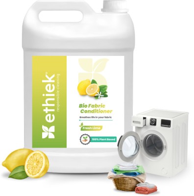 ethiek Liquid Fabric Conditioner, Natural & Organic Softener for long lasting freshness(5 L)