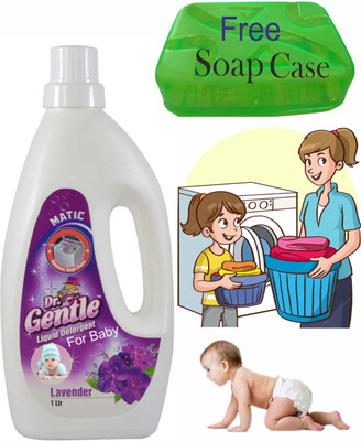 Dr.GENTLE Baby Clothing Detergent Liquid Detergent Blossom Liquid Detergent(1000 ml)
