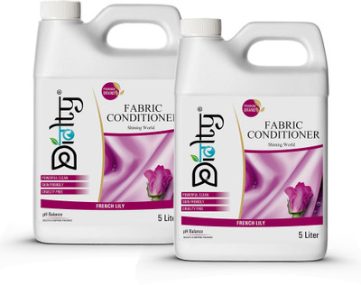 Diolty 2x Perfume Fabric Conditioner After Wash Liquid fabric Softener(2 x 5 L)