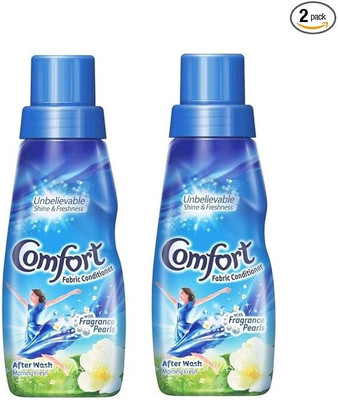 Comfort Morning Fresh Fabric Conditioner 220mlX220ml | Liquid Fabric Softener pack of 2(2 x 110 ml)