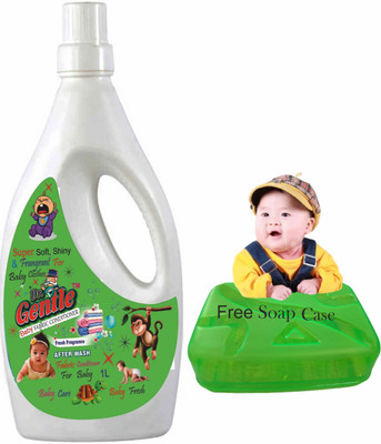 DOCTORGENTLE After Wash Fresh Fabric Conditioner For Baby Cloths(1 L)