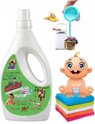DOCTORGENTLE Baby Fabric Softener - For Softness, Shine & Long Lasting Freshness(1000 ml)