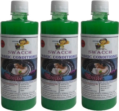 swacch Fabric Conditioner (500ml) (Pack of 3) jasmine(3 x 500 ml)