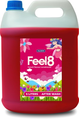 RASRIN Feel 8 (French) Fabric Softener || Fabric Conditioner || Fabric Softener(5 L)