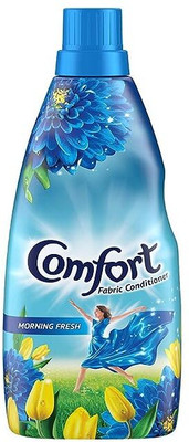 Comfort Morning Fresh Fabric Conditioner 860 mL|Softness, Shine & Long Lasting Freshness(860 ml)