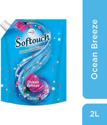 Softouch by Wipro Ocean Breeze Liquid Fabric Conditioner with Jasmine, Citrus & Rose Fragrance(2 L)