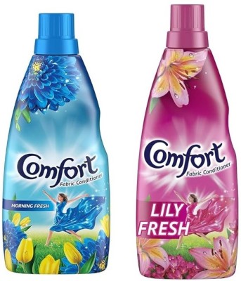 Comfort Morning Fresh 210ml+ Lily Fresh 210 Fabric Softener(2 x 210 ml)