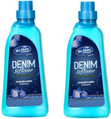 WE SHINE Denim Softner Fabric Conditioner -750 ML(2 x 750 ml)