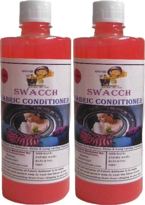 swacch Fabric Conditioner (500ml) (Pack of 2) Rose(2 x 500 ml)