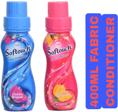 Softouch OCEAN BREEZE WITH GARDEN BOUQUET PACK OF 2(2*200ML)=400ML(2 x 200 ml)