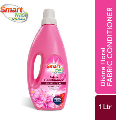Smart Wash by Flipkart Fabric Conditioner Divine Floral(1 L)