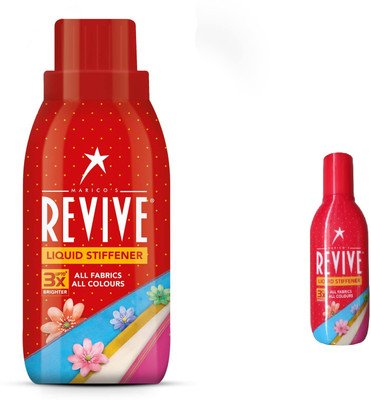 Revive LIQUID 495 ML PACK OF 2 (400ML X 1, 95ML X 1) Fabric Stiffener(495 ml)