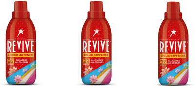 Revive LIQUID 200 ML PACK OF 3 (200 X 3) Fabric Stiffener(600 ml)