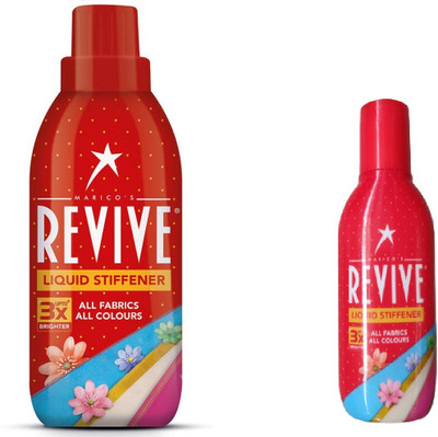 Revive LIQUID 295 ML PACK OF 2 (200 X 1, 95 X 1) Fabric Stiffener(295 ml)