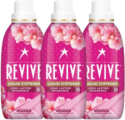 Revive Liquid Stiffener with Garden Bloom Fragrance, Long lasting fragrance Fabric Stiffener(1185 g)