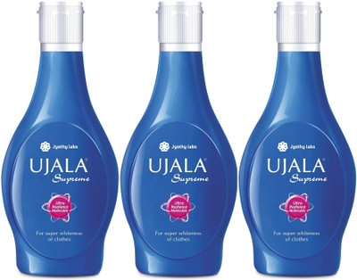 Ujala Supreme Fabric Whitener 250ML X 3 BOTTLE Fresh Fabric Whitener(3 x 250 ml)