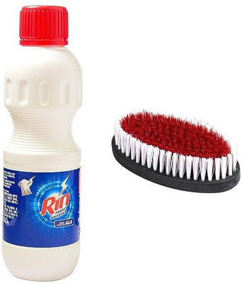 Rin Ala fabric whitener with cloth brush fabric softner 199ml Fresh Fabric Whitener(199 ml)