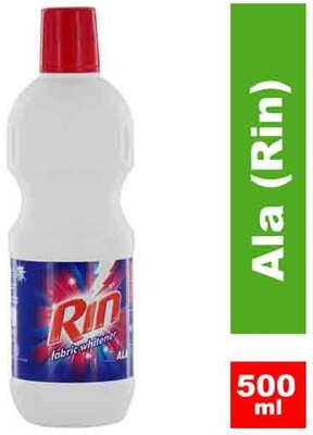 Rin Ala Whitener Bleach 500ml. Liquid Softner Bleach Fresh Fabric Whitener(500 ml)