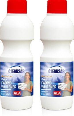 CLEANSAR Ala Fabric Whitener Fresh Fabric Whitener(2 x 250 ml)