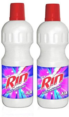 Rin Ala LIQUID WHITENER Fresh Fabric Whitener(2 x 500 ml)