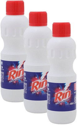 Rin Ala Fabric Whitener Liquid - Pack Of 3 (200ml) Fabric Whitener(3 x 200 ml)