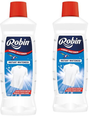 Robin fabric whiteness 20ml x2 Fresh Fabric Whitener(2 x 200 ml)