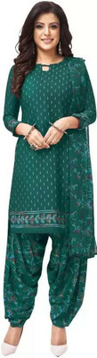 Siaa Fab Georgette Self Design Salwar Suit Material