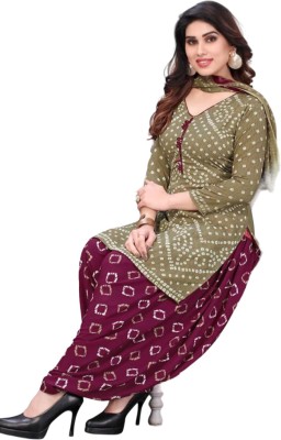 IYALAFAB Crepe Paisley Salwar Suit Material