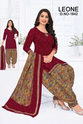 Rensil Crepe Printed Salwar Suit Material