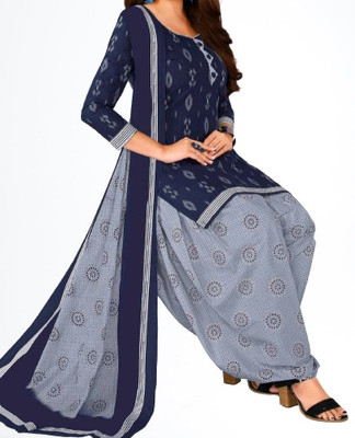 nayan Crepe Printed Salwar Suit Material