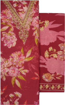 Soul Essence Wool Embroidered Salwar Suit Material