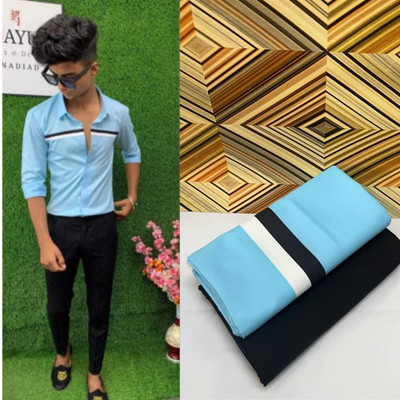 GIRIRAJ Polycotton Printed Shirt & Trouser Fabric