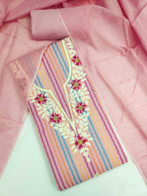 NF FAB Cotton Blend Printed Salwar Suit Material