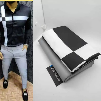 tmcretion Polycotton Printed Shirt & Trouser Fabric