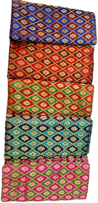 Cotton colors Cotton Blend Self Design Blouse Material