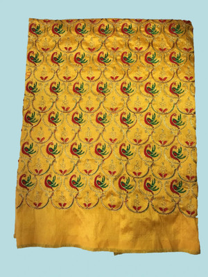 HouseOfCommon Silk Blend Embroidered Blouse Material