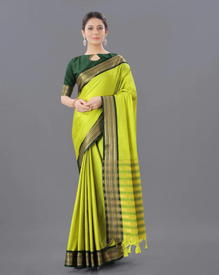 PRIHAL ART Cotton Silk Self Design Blouse Material